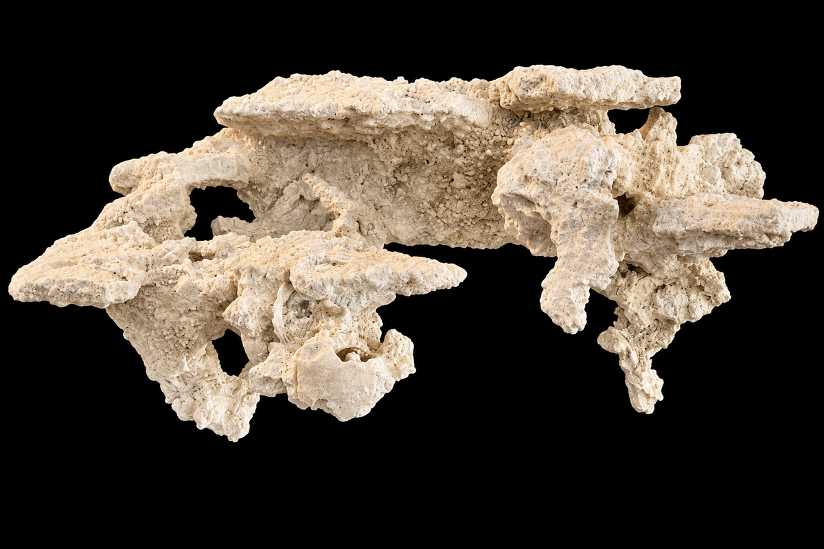 ChandlerRocks Original large magnetic frag rock in natural finish, front view