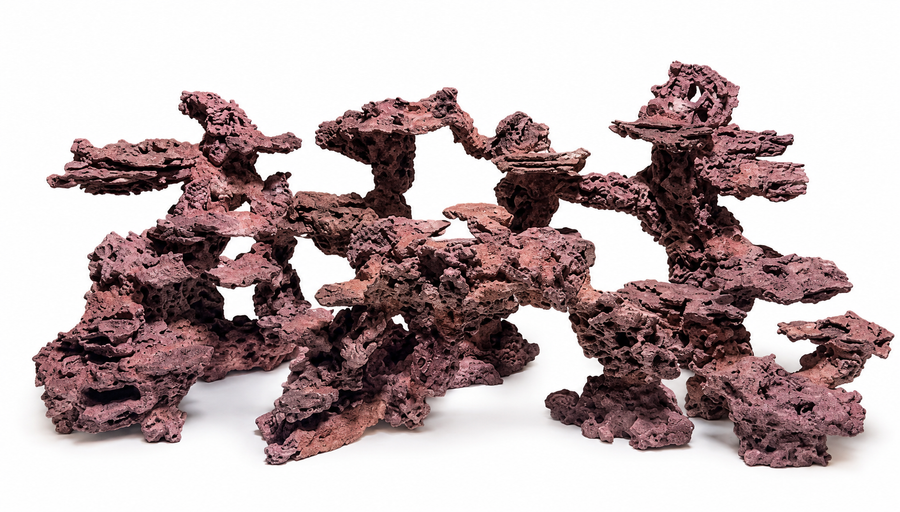 Handcrafted custom reef aquascape by ChandlerRocks