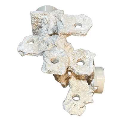 ChandlerRocks corner frag rock for coral placement, made from natural Marco rock