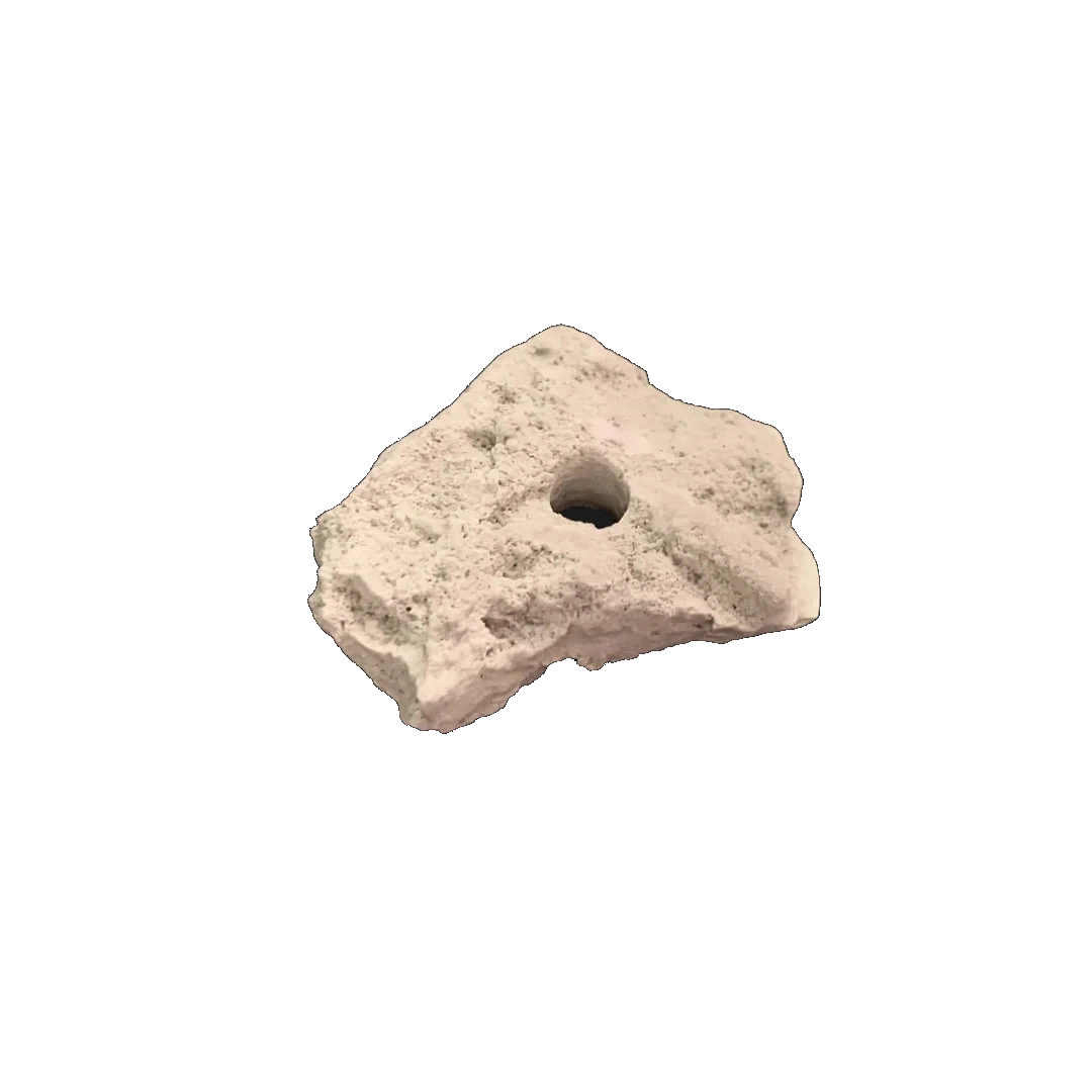 ChandlerRocks natural frag starter rock, alternate view