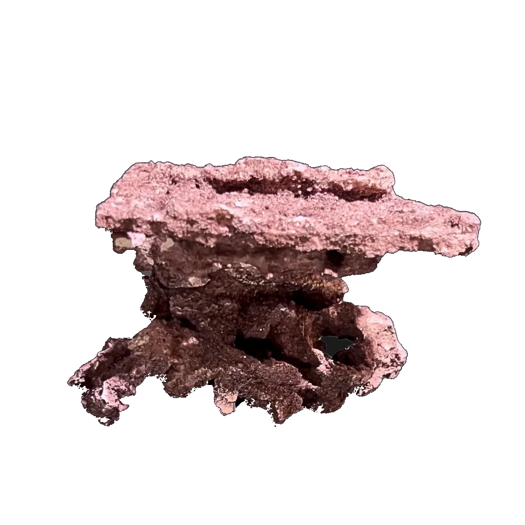 ChandlerRocks coralline frag mound, side view