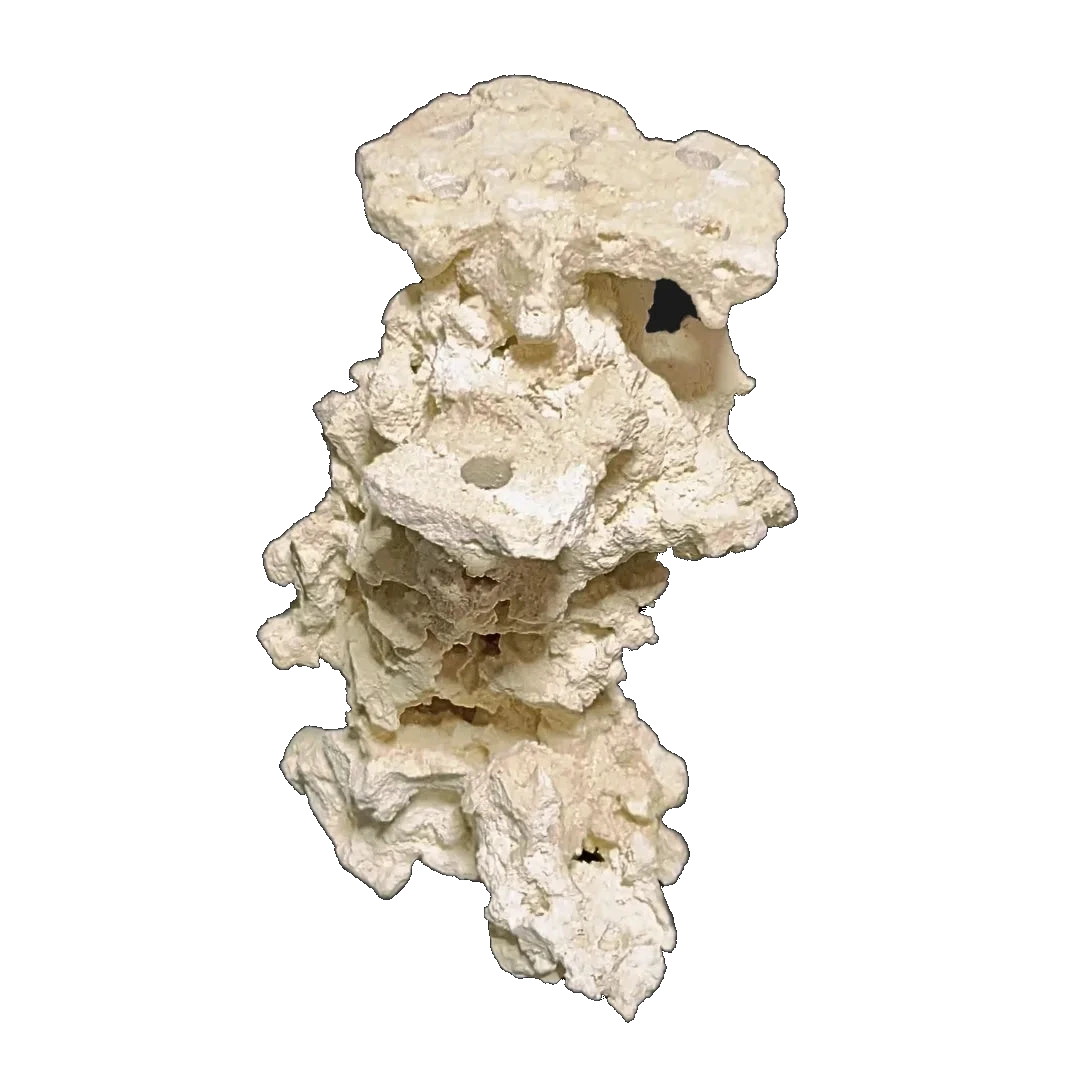 ChandlerRocks natural frag tower with drilled plug holes
