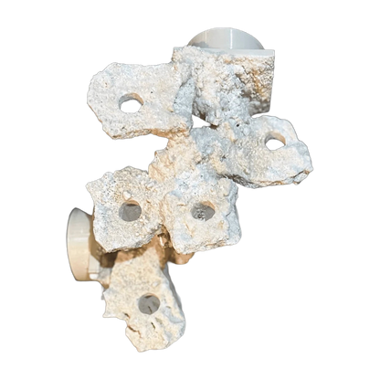 ChandlerRocks corner frag rock for coral placement, made from natural Marco rock